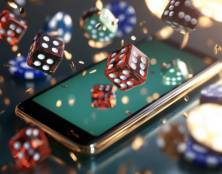 Layar instalasi aplikasi mobile online casinos menunjukkan langkah-langkah download dan setup awal